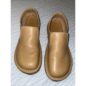 Duck Feet falster Leather Slip On Shoe Tan Size 42 Men’s 9 Woman’s 10.5/11